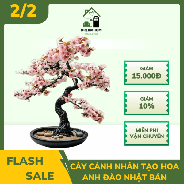 cây cảnh nhân tạo mini