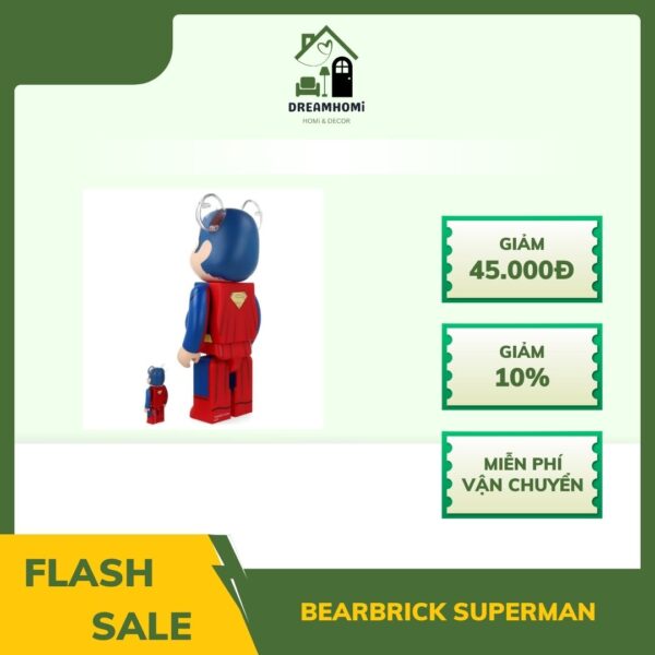 Bearbrick Superman