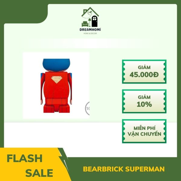 Bearbrick Superman